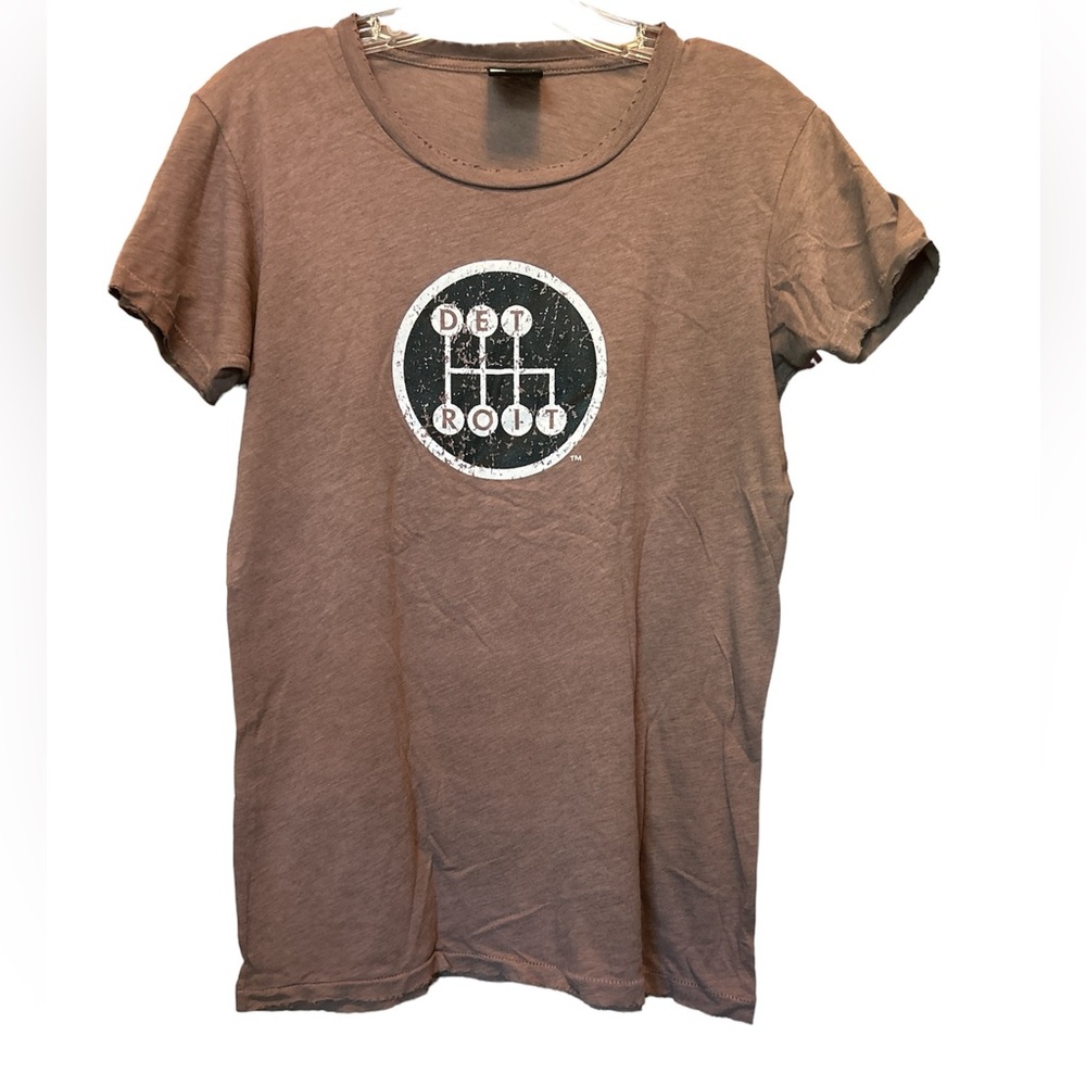 Made in Detroit cap sleeve tee